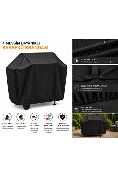 ototr plus 4 MEVSIM Dıs Mekan Uygun Özel Üretim Komurlu Gazlı Mangal Barbekü ...
