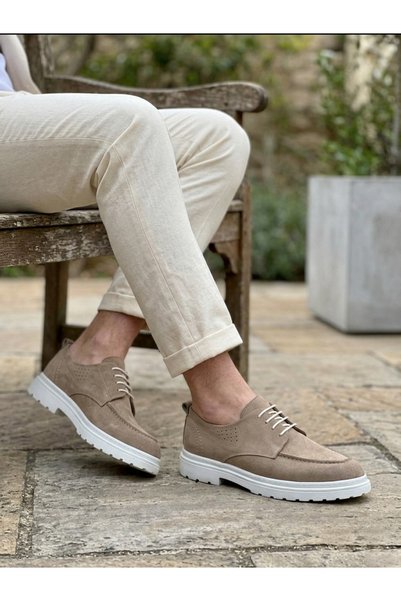 Derify 100% Genuine Leather Daily Comfortable Classic Men's Shoes