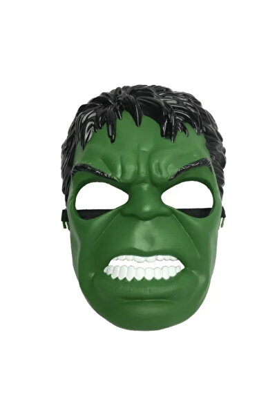 BAGİO Yeşil Renk Süper Kahraman Dev Adam Hulk Maskesi
