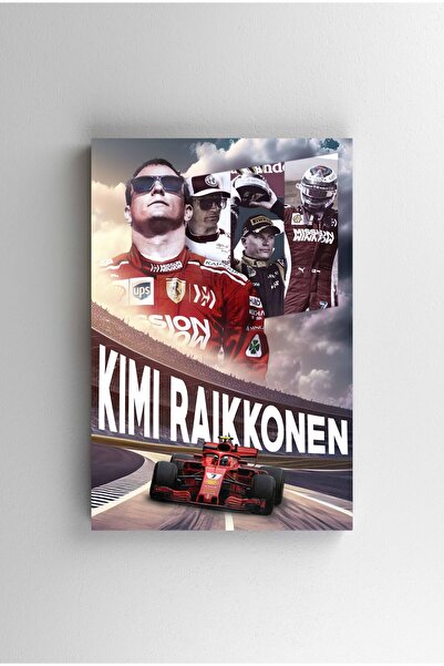 Efect Canvas Tablou Canvas - Kimi Raikkonen