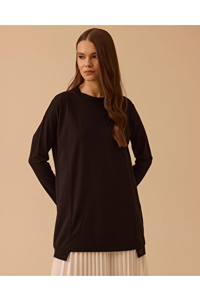SCL Yuvarlak Yaka Oversize Tunik