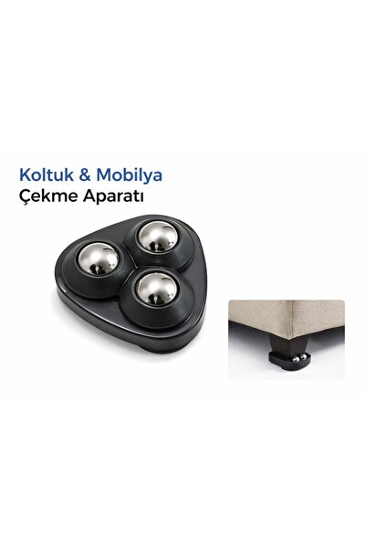 genel tr 4 Adet 3 Bilyeli Mobilya Taşıma Aparatı – Koltuk, Buzdolabı ve Çamaş...