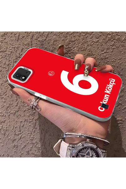 CHICASELUX Silicone Edge Hard Back Phone Case Compatible with Realme C20 Orku...