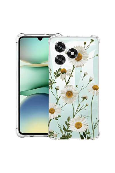 bestcase Husă Antișoc pentru Honor X5c Plus / X5c, Florală - Margarete, 31196...