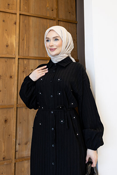 luazul Çiçekli Tunik