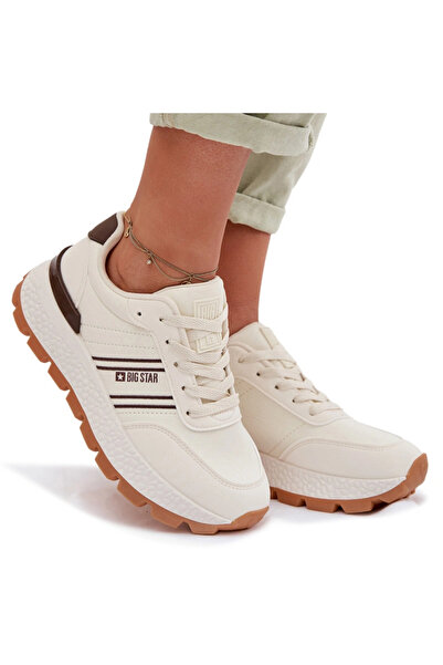 Big Star Shoes Adidași cu platformă pentru femei Big Star TT274881 Sistem Hi-...