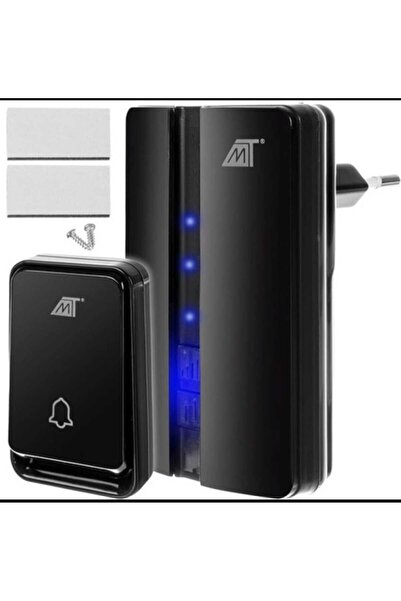 MalTec Wireless Doorbell Waterproof IP44, 51 Tones, Adjustable Volume 90dB,