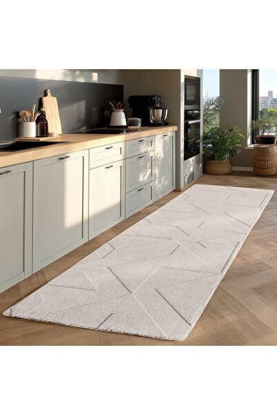 VivaDeco Covor traversa Pompei V3 Crem, 80x 250 cm