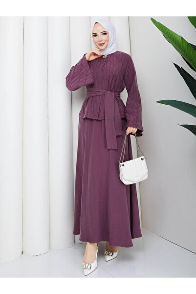 modavelora Tencel Fabric Double Hijab Skirt Set