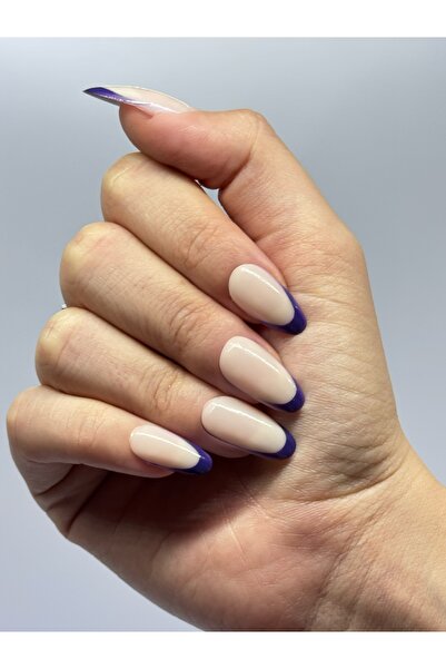 C8 GLOW 28’li French Takma Tırnak Seti & Zararsız Yapıştırıcı