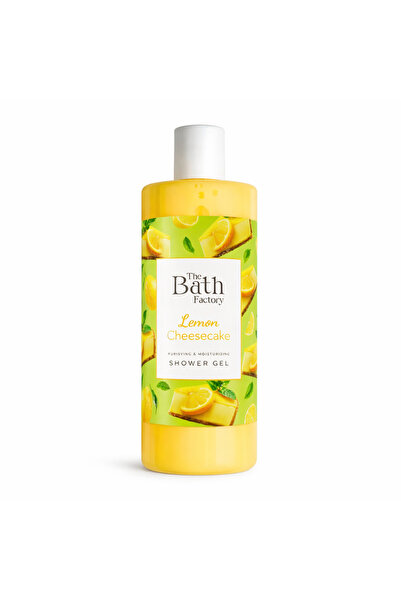 THE BATH FACTORY Gel de duș Lemon Cheesecake 400 ml - cu un parfum dulce și p...