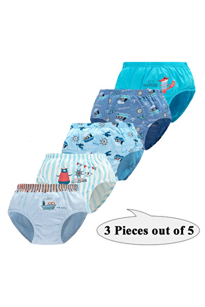 Choice20 3Pcs-75(8-9Y) 3 Pcs-20BS016 3 Pcs/Lot Boys Underwears Cotton Childre...