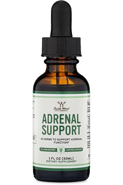 Double Wood Supplements مكملات دعم الغدد الصماء (قطرات سائلة) - 10 أدوية عضوي...