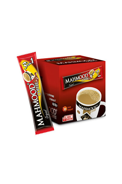 Mahmood Coffee Cafea instant 3 în 1 Originală, Cafea cu cremă de cafea și zah...