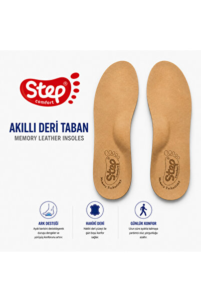 COMFORTSTEP Memory Anatomik Deri Ayakkabı Tabanı