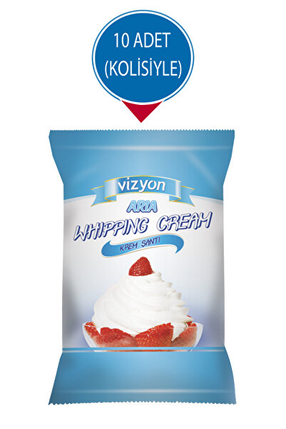 VİZYON Aria Krem Şanti 1 Kg X 10 Adet (Kolisiyle)