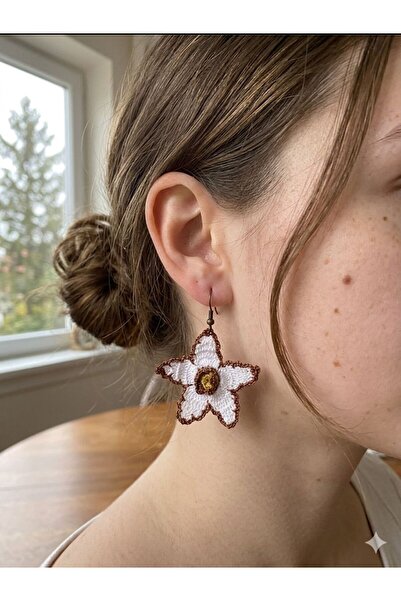 elemeğiürünler Elemeği Star Earrings