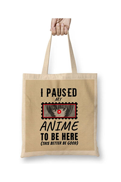 Toyaso Neon Genesis Evangelion Sarcasm White Tote Bag Long Handle Shopping Ba...