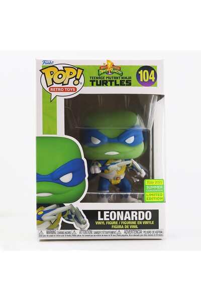 Funko Pop! Comics: Mighty Morphin Power Ranger /Teenage Mutant Ninja Turtles ...