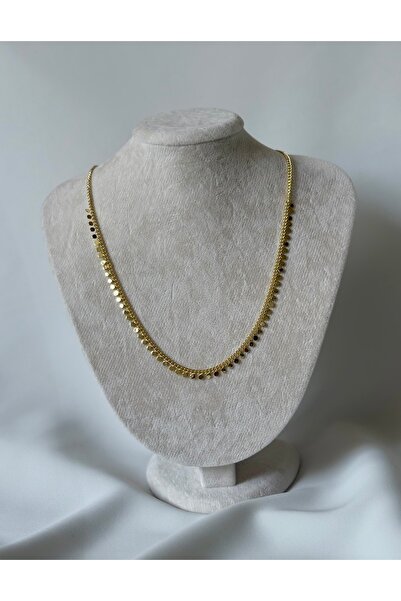 Emine seker jewelry Minik Pullu Gold Kolye