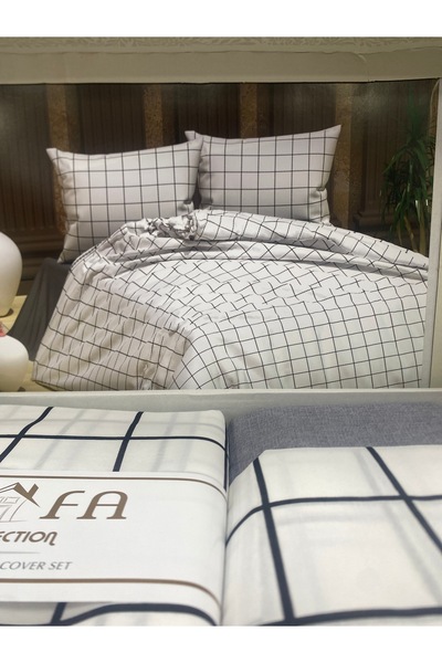 VefaHome Polycotton Double Duvet Cover Set (Gala)