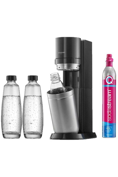 sodastream Aparat bauturi carbogazoase Duo, Titan, 3 sticle