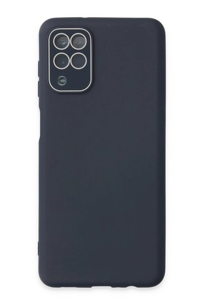 New Face Ilkeshop New Galaxy A22 Case Launch Glass Cover (141817) - Navy Blue