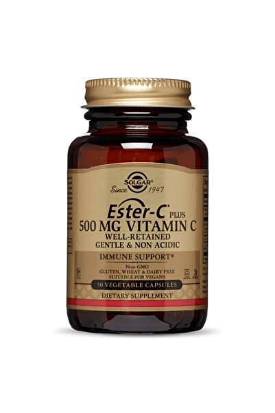 Solgar Ester C Plus 500 Mg 50 Tablets