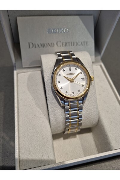 Seiko (PIRLANTALI-SERTİFİKALI) Çelik Bilezik 10 ATM Su Geçirmez Safir camlı K...