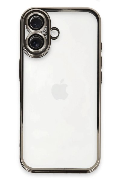 New Face Ilkeshop New iPhone 16 Plus Case with Lens Silicone - (205918) Titan...