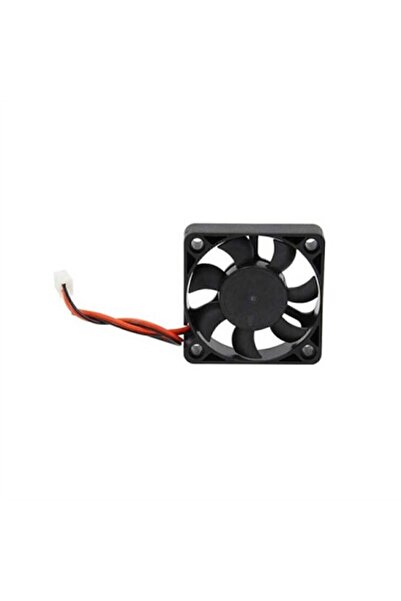 Rodevino 50x50x10mm 12V DC Fan 5010 Soğutma Fanı 2 Kablolu Mini Fan