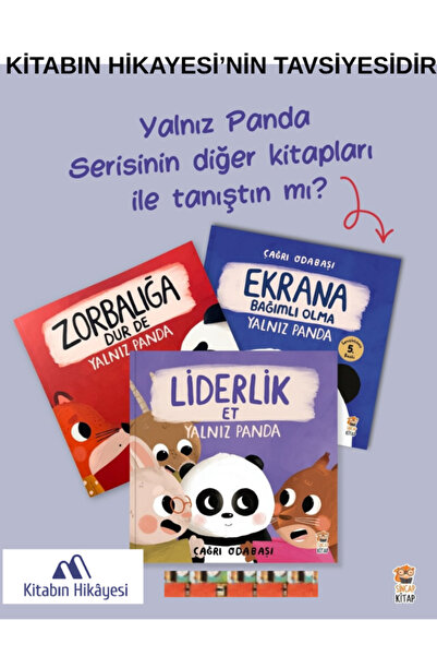 Sincap Kitap Zorbalığa Dur De–Yalnız Panda, Liderlik Et-Yalnız Panda, Ekrana ...