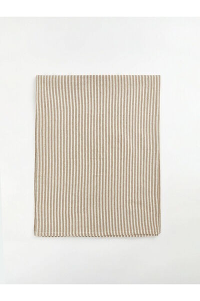 LC Waikiki Nevavm Striped Patterned Rectangular Tablecloth with Difference 14...