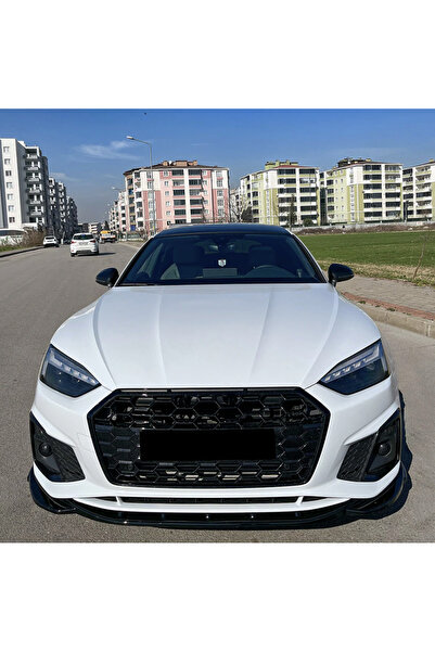 TMZ Garage Audi A5 S-Line 2019-2024 Ön Lip | Ön Tampon Eki | Sportif ve Premi...