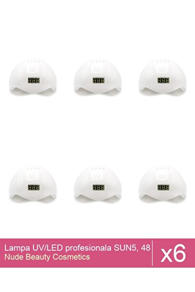 Makeup Set 6x Lampa UV/LED profesionala SUN5, 48 W