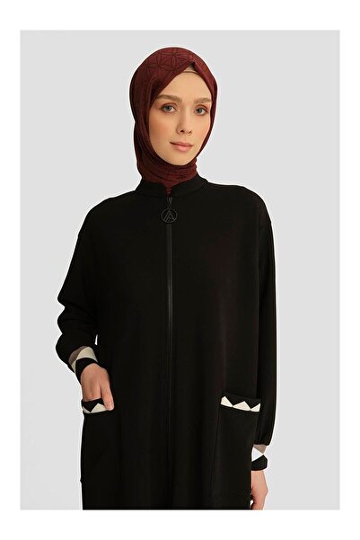LC Waikiki Nevavm Trend Tunic with Difference 25Yt423 Black