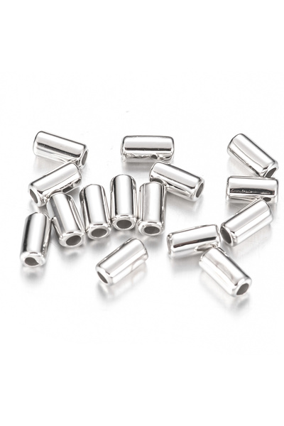 Choice13 100pcs white k iYOE 100/200/300pc 3X6mm Multicolor Cylinder Tube Bea...