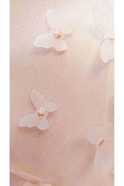 BENBİLGE Girl's Elegant 3D Butterfly Detailed Evening Dress - Butterfly Dream
