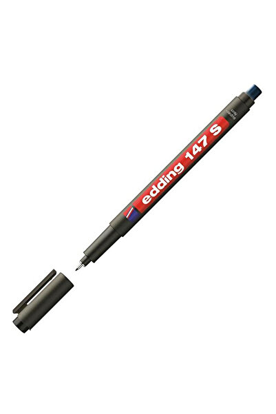 Edding Asetat Kalemi Permanent S Seri 0.3 MM Siyah