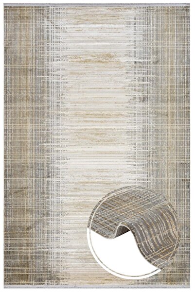 halinet Halı.Net Beige Modern Washable Non-Slip Living Room Carpet Nexus-Jado...