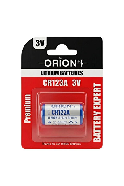 Lityum CR123A 3.0V Pil