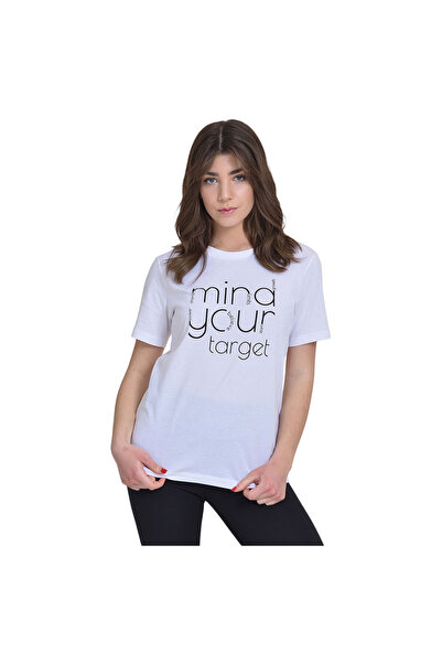 Target Tricou de damă cu mânecă scurtă, jerseu simplu " Minte "   M