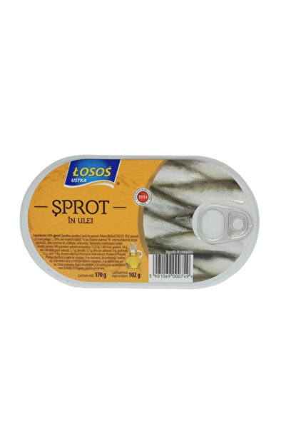 Losos Ustka Losos- Sprot in ulei 170g