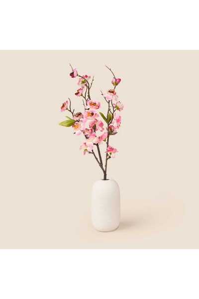 Evidea Deco Bahar Yapay Dal Çiçek - Pembe / Krem - 47 cm