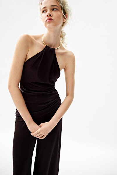 H&M Metal Telli Halter Yaka Üst