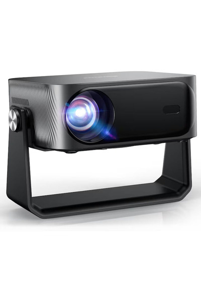 Isinbox Proiector WiFi6 rotativ la 135° pentru dormitor, Bluetooth proiectoar...