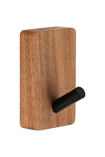Tendance Wall Mounted Acacia Wood Single Hook