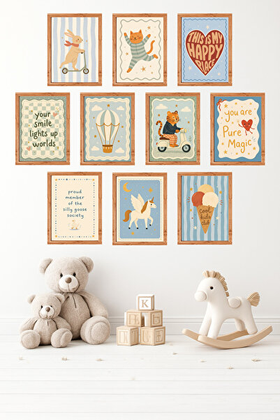 UNT Set de 10 pasteluri cu aspect de ramă |   Camera bebelușului |   Set de p...