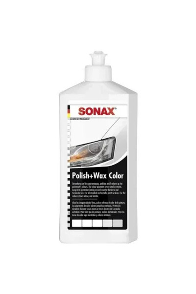 Sonax Nano Pro Wax Polish Paste, White, 250ml