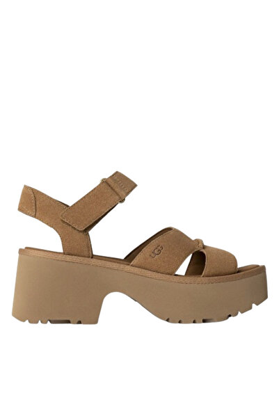 UGG Γυναικεία New Heights Ankle Strap Σανδάλια Ταμπά 1167475-CHE